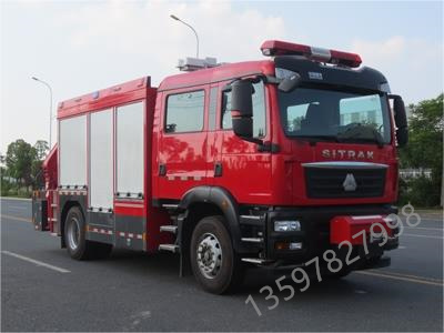 汕德卡搶險(xiǎn)救援消防車(chē)