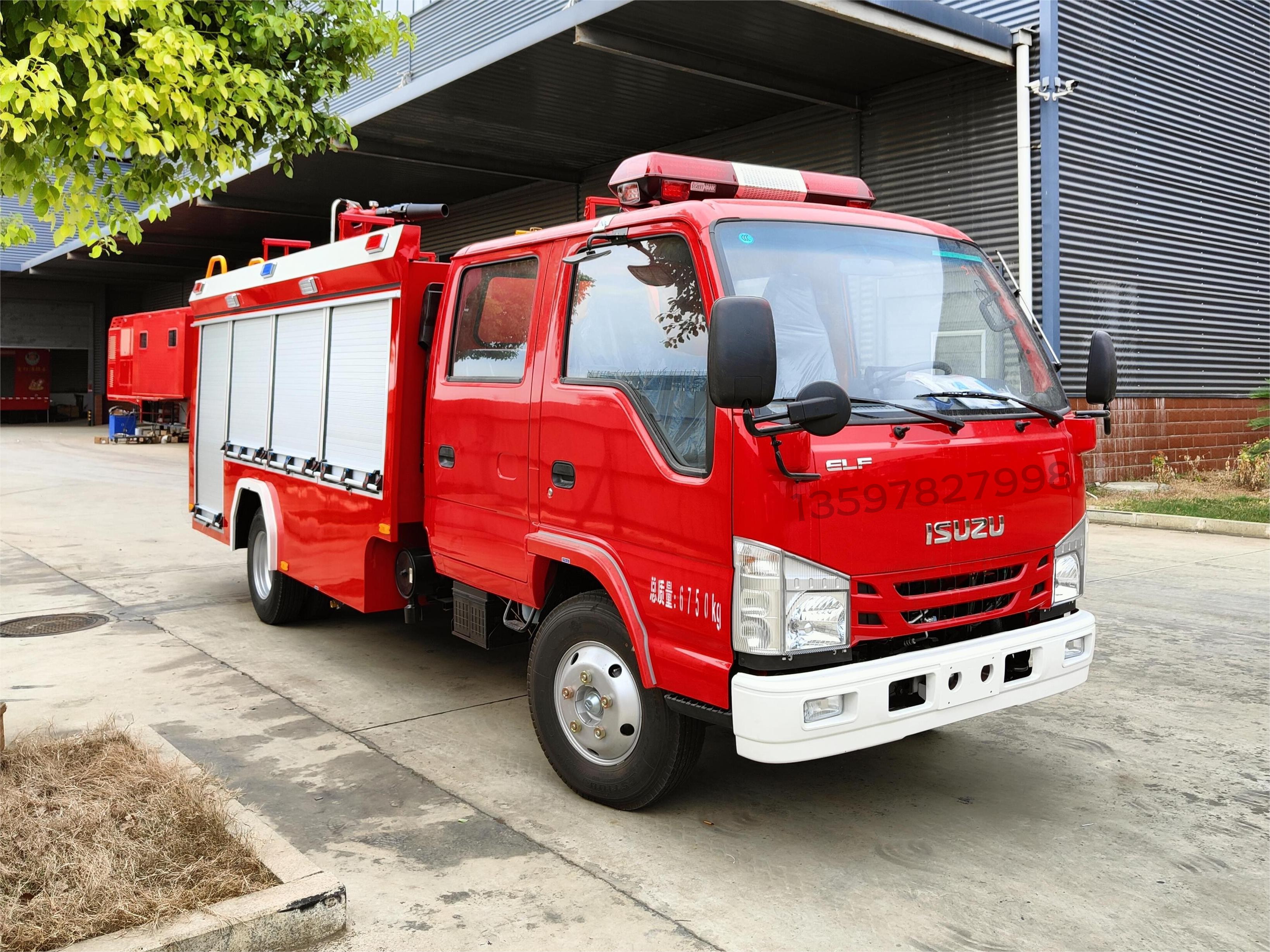 五十鈴2噸泡沫消防車(chē)
